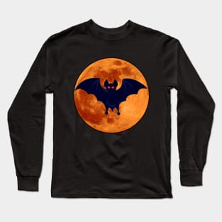 🦇 Vampire Bat – Scary Bloodsucking Creature of the Night Long Sleeve T-Shirt